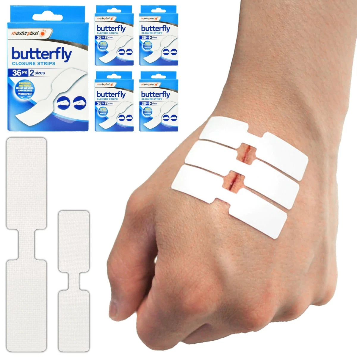 WATERPROOF WOUND CLOSURE